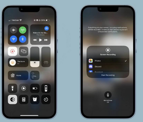 兰洋镇苹果15维修分享iPhone15录制屏幕时如何录制音频 