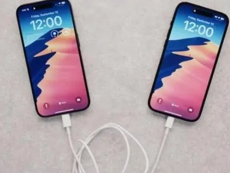 兰洋镇苹果15维修店分享iPhone15可以给安卓充电吗 