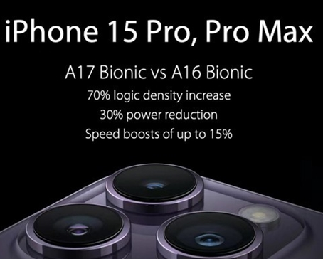 兰洋镇苹果15维修中心分享iPhone15系列配置怎么样 