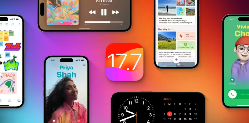 兰洋镇苹果手机维修分享苹果 iOS / iPadOS 17.7.1 正式版推送 
