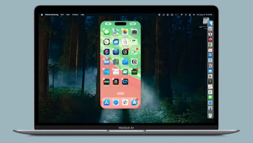 兰洋镇苹果手机维修分享苹果 macOS 15 Sequoia 和 iOS 18 的 iPhone 投屏功能升级 